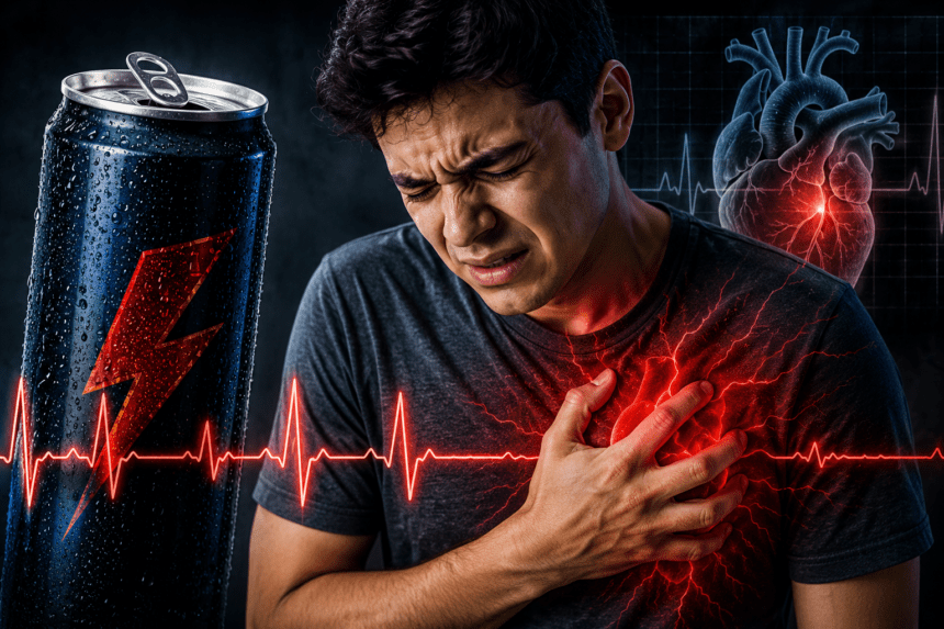 Energy Drinks Linked to Heart Problems in Young Adults, Experts Warn