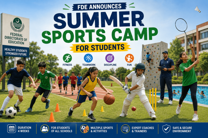 FDE Launches Summer Sports Camp for Students