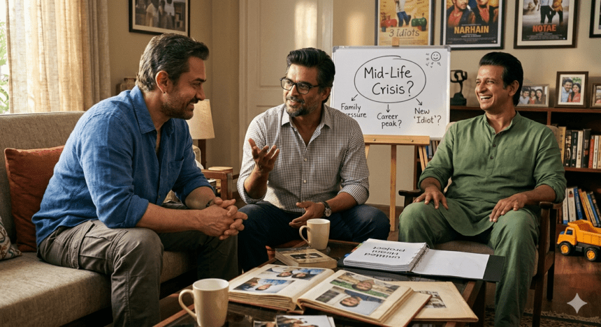 ‘3 Idiots’ Makers Tease Mid-Life Crisis Twist for Lead Characters in Upcoming Sequel