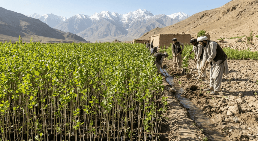 From Poplars to Pistachios, Afghans Rediscover the Value of Trees
