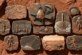 Beagle 2’s final resting place on Mars marked by 13 plaques