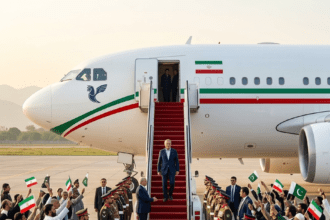 Iranian President Pezeshkian Lands in Pakistan for High-Stakes Talks