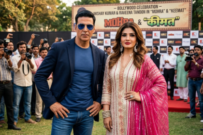 Nostalgia Ignites as Akshay Kumar and Raveena Tandon Reunite on Screen After 22 Years