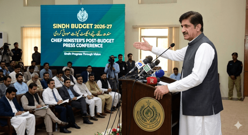 Murad Shah Defends Sindh Budget 2026-27, Unveils Ambitious Development Vision