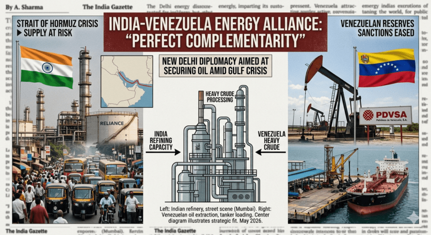 India, Venezuela Deepen Energy Cooperation Amid Gulf Crisis
