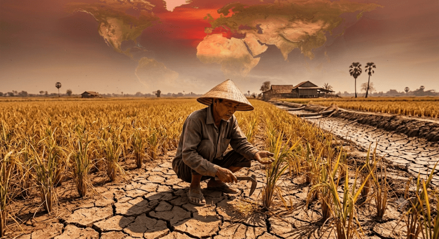 Hot Weather Hurts Asian Crops as Powerful El Niño Takes Shape