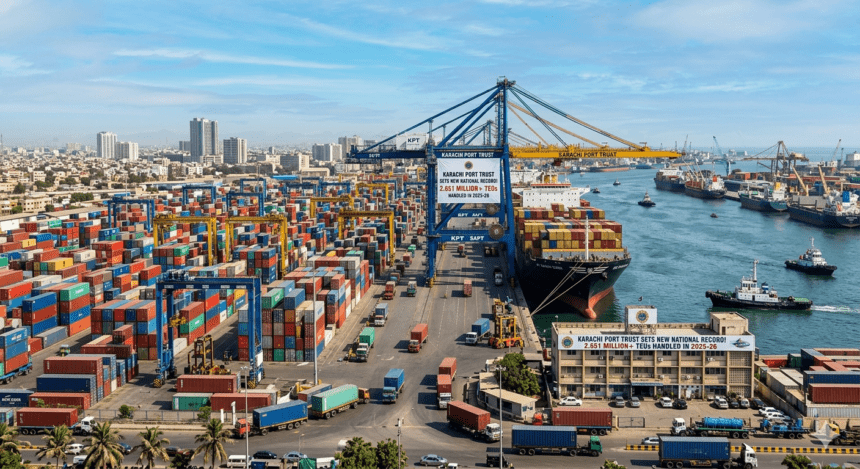 Karachi Port Handles Record Number of Containers, Sets New Milestone
