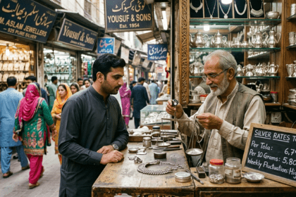 Silver Rates in Pakistan Show Weekly Fluctuations