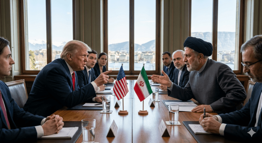 Trump and Iranian Negotiators Trade Warnings in Swiss Back-Channel Talks