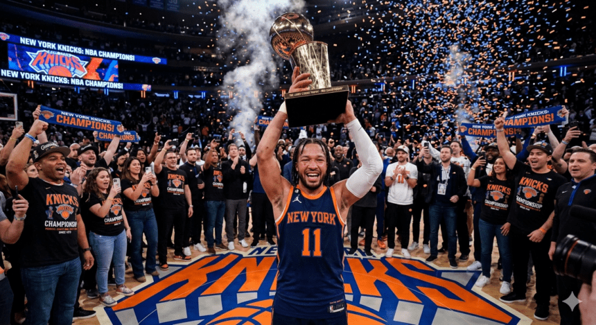 New York Knicks Win NBA Championship for First Time in More Than 50 Years