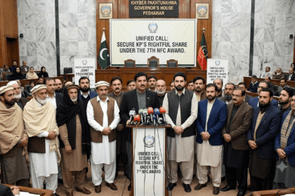 Governor Kundi Urges United Efforts to Secure KP’s Fair Share Under NFC Award