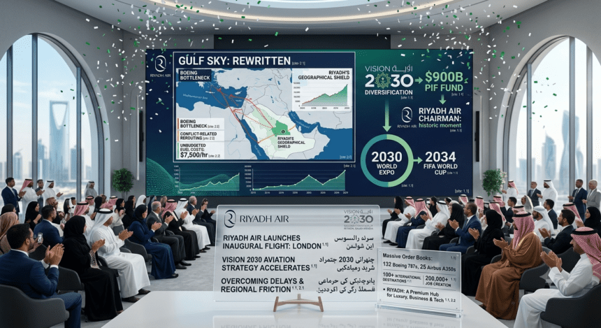 Saudi Arabia Launches Riyadh Air Despite Regional Tensions and Aviation Delays