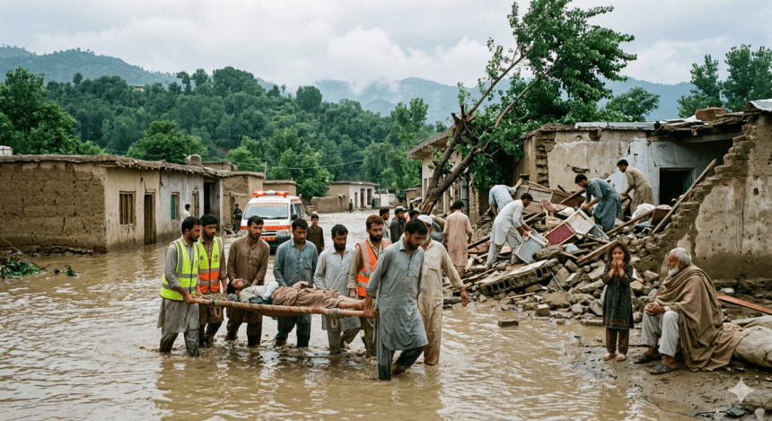 Heavy Rains Leave 7 Dead, 33 Injured Across Khyber Pakhtunkhwa