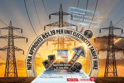 NEPRA Approves Rs1.19 Per Unit Electricity Tariff Hike for April Fuel Adjustment; Applicable Nationwide in June Bills