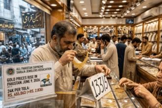 Gold Prices Rise in Pakistan on June 9, 2026