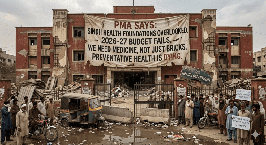 PMA Says Foundations of Public Health in Sindh Overlooked in Budget 2026-27