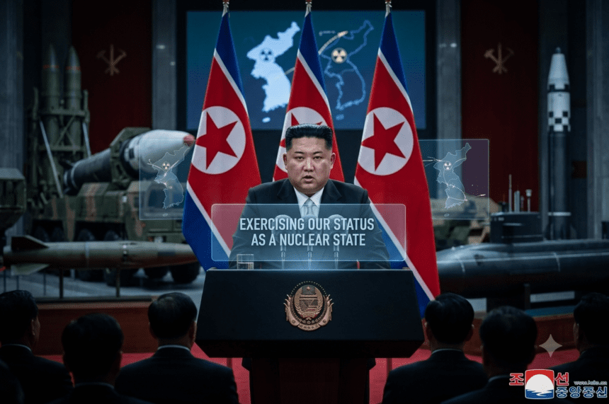 Kim Jong Un Says North Korea Will Exercise Its Status as a Nuclear State