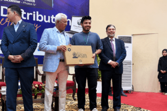 Govt’s Youth Laptop Scheme Empowers Students at Karachi Metropolitan University