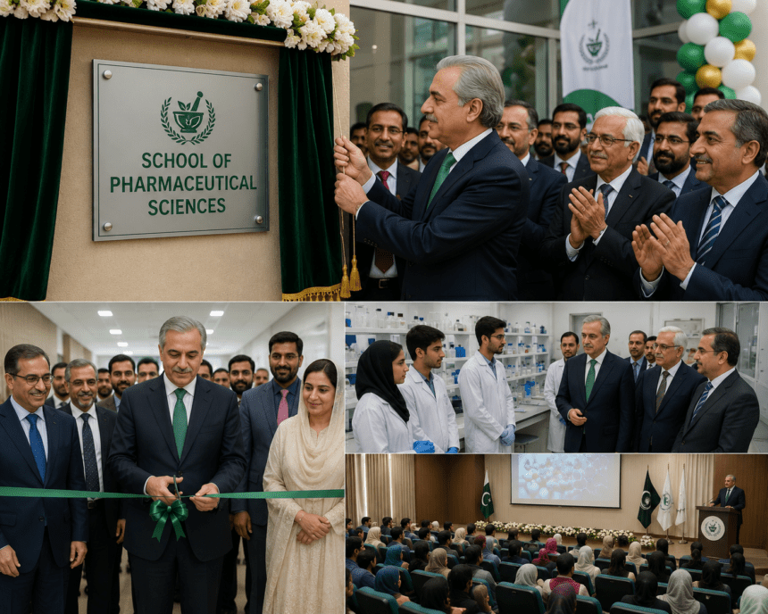 Health Minister Inaugurates School of Pharmaceutical Sciences in Islamabad