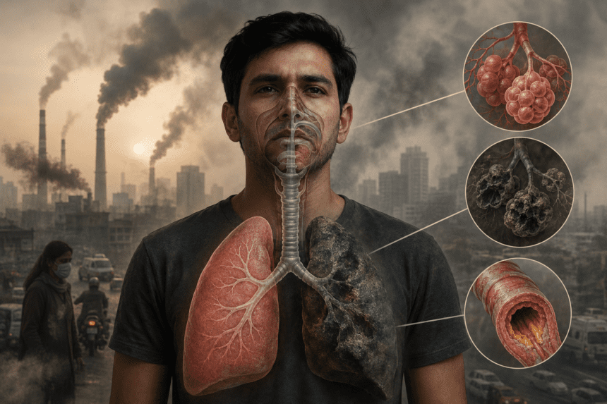 How Air Pollution Damages Your Lungs
