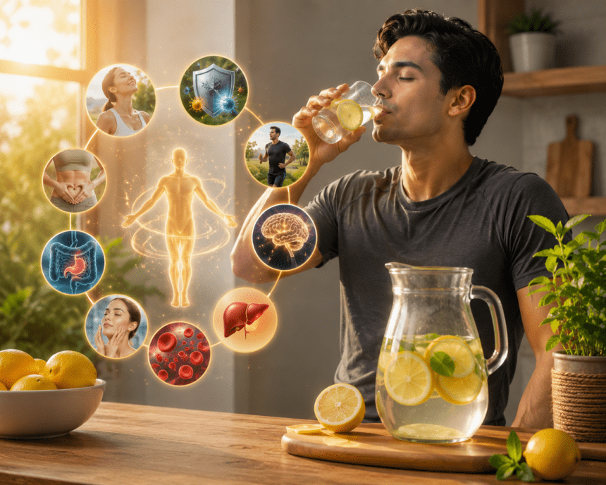 How Drinking Lemon Water in the Morning Improves Your Health
