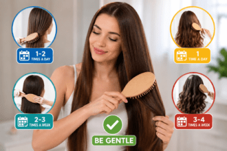 How often should you brush your hair