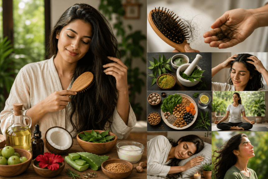 How to Control Hair Fall Naturally