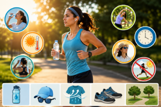 How to exercise safely in hot weather