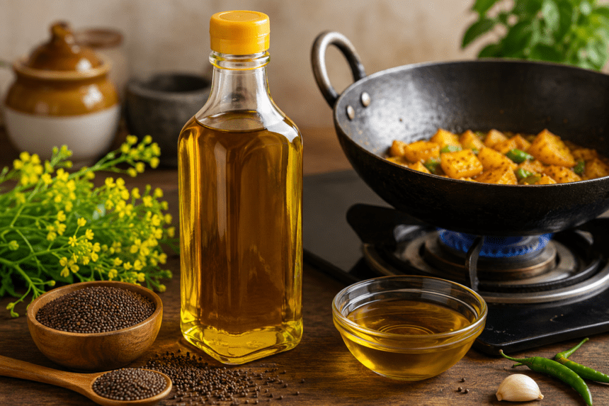 MUSTARD OIL IN FOOD – HEALTH BENEFITS & RISKS