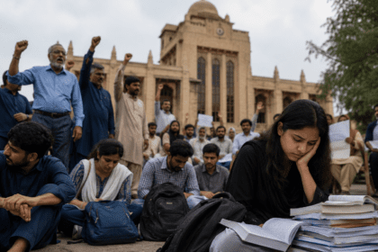 Karachi University Exam Crisis Deepens Amid Teachers’ Protest Over Unpaid Dues