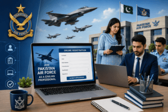 Pakistan Air Force Opens Online Registration for Civilian Jobs