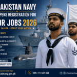 Pakistan Navy Opens Registration for Sailor Jobs 2026