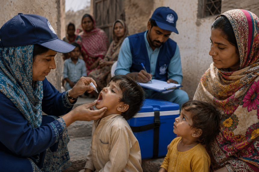Polio Vaccination Campaign Completed in 79 Districts Across Pakistan