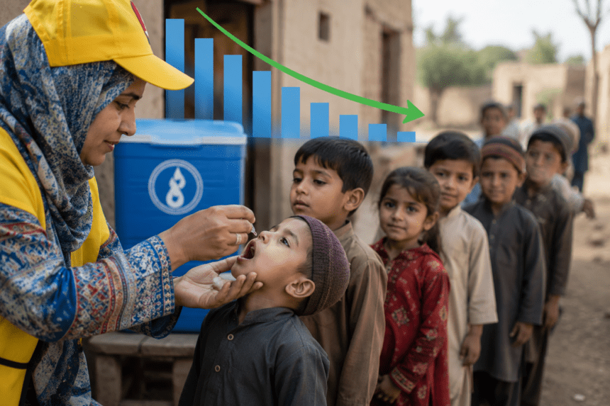 Polio Vaccine Refusal Cases Continue to Decline Across Pakistan