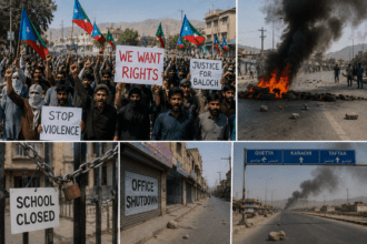 Protests Escalate in Balochistan as Offices and Schools Shut Down