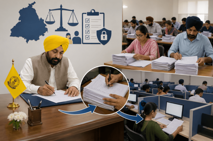 Punjab Introduces New Policy for Exam Paper Checking to Strengthen Transparency