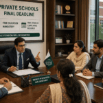 Punjab Sets Deadline for Private Schools on 10% Free Education Rule