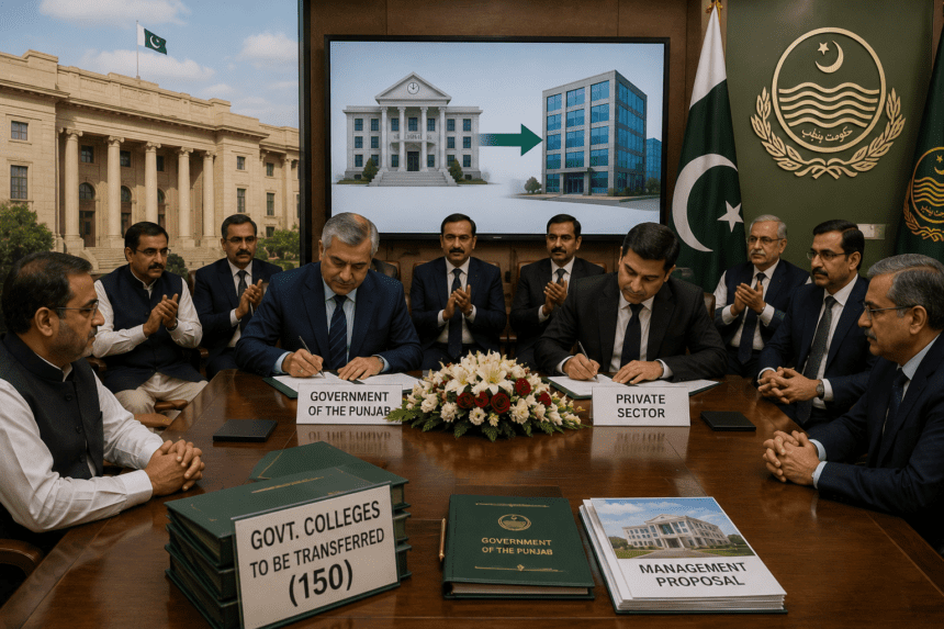 Punjab to Outsource 150 Govt Colleges