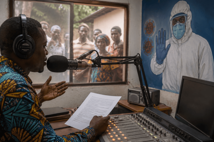 Radio station in DR Congo fights misinformation amid Ebola outbreak