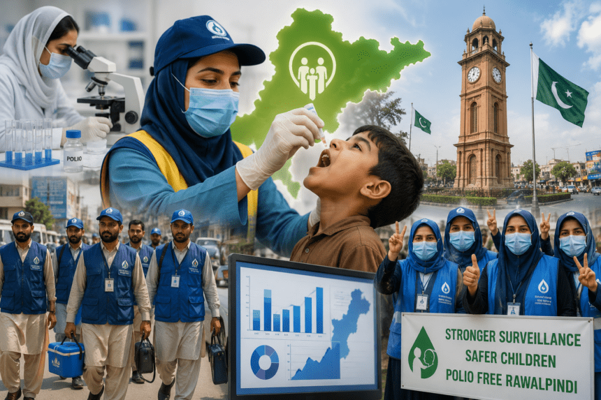 Rawalpindi Achieves Major Milestone in Polio Surveillance