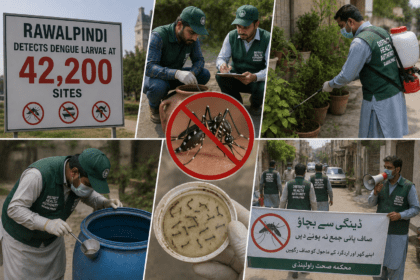 Rawalpindi Detects Dengue Larvae at Over 42,000 Locations During Surveillance Drive