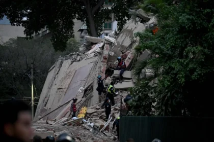 Rubble After Venezuela Earthquakes