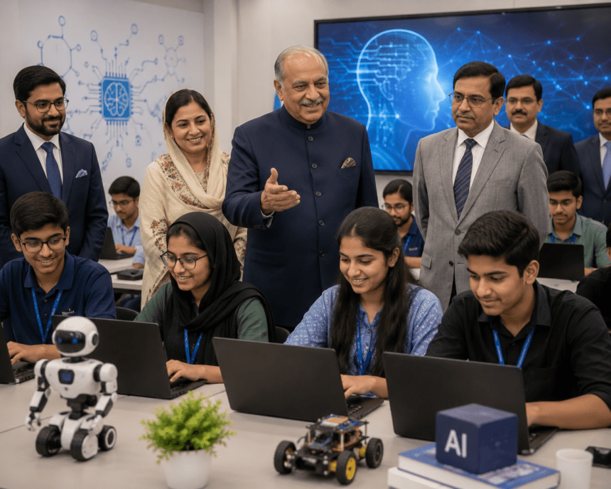 Sindh Governor Launches Free AI Summer Camp for Students