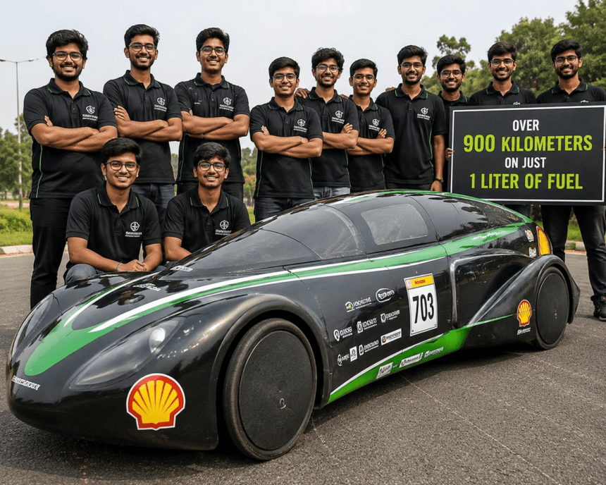 Students Develop Ultra-Efficient Car Capable of Traveling Over 900 Kilometers on Just 1 Liter of Fuel