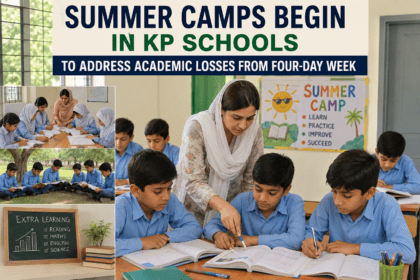 Summer Camps Begin in KP Schools to Address Academic Losses from Four-Day Week