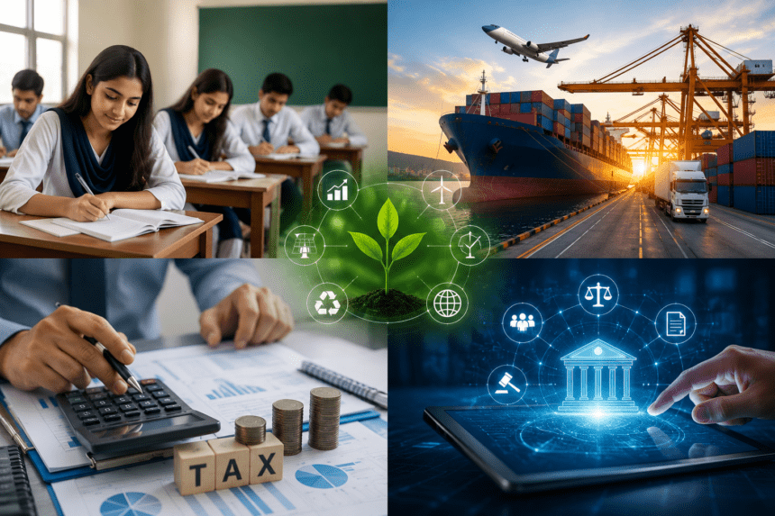 Sustainable Development Impossible Without Education, Exports, Tax Reforms and Digital Governance, Say Speakers