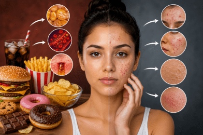 The Relationship Between Junk Food and Skin Problems