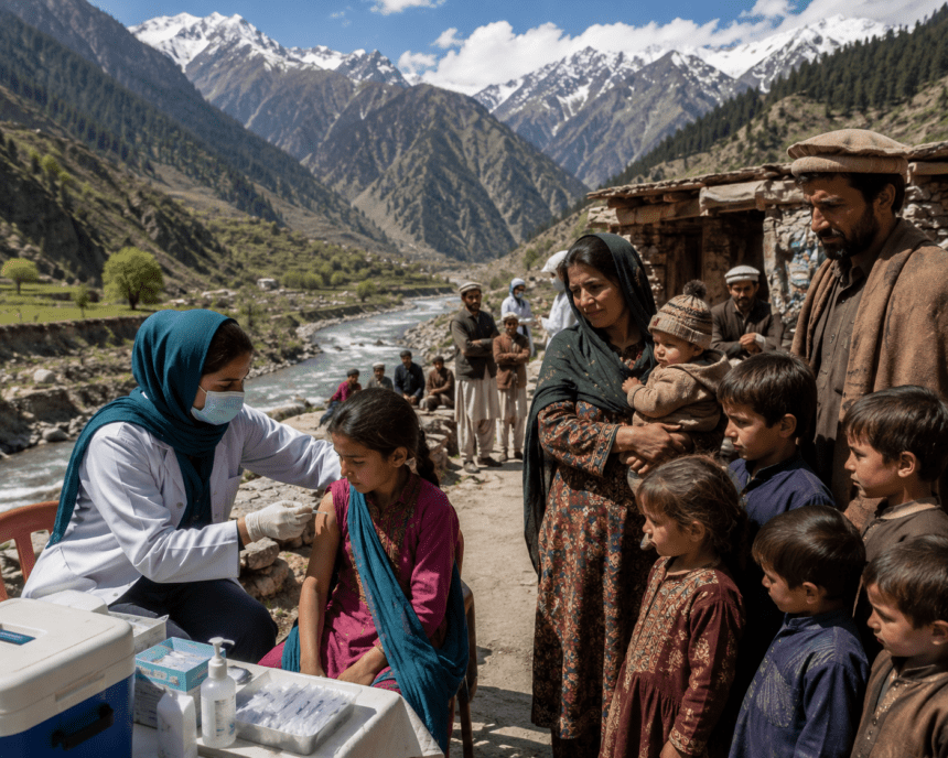 Vaccination Camps Reach Remote Upper Kohistan Communities