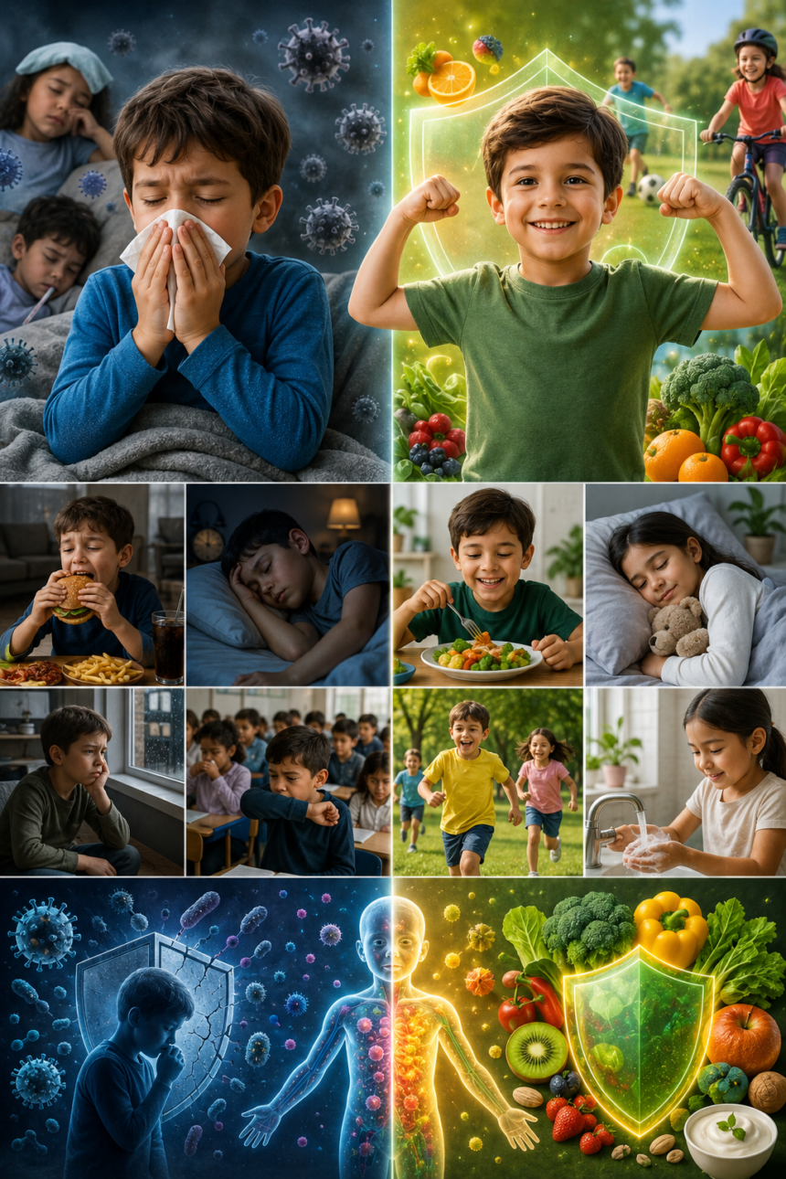 Why Some Children Get Sick More Often Than Others 