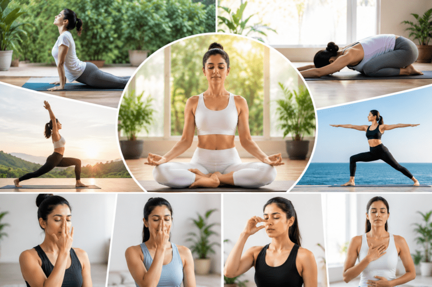 YOGA AND BREATHING EXERCISES FOR A HEALTHY LIFE